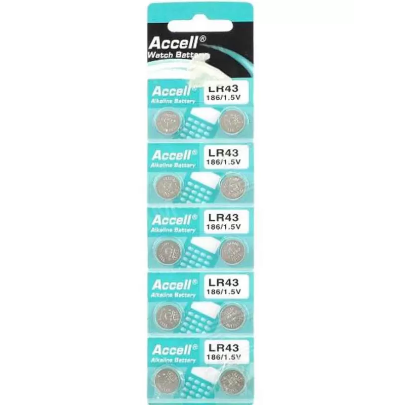 Baterie ceas Accell AG12, LR43, LR1142, 386