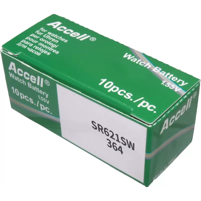 Baterii Accell 364, SR621 oxid de argint