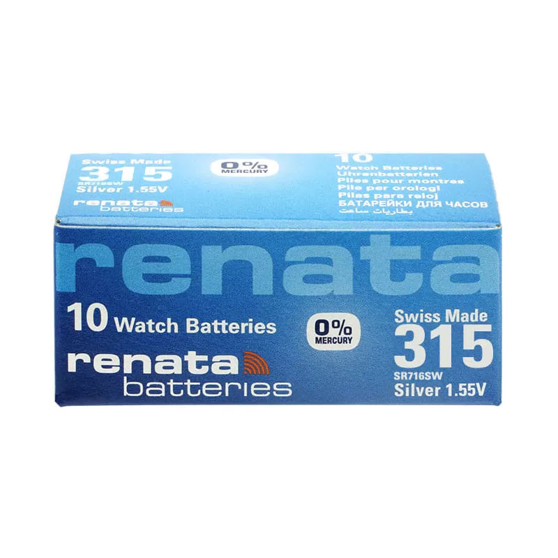 Baterii Renata 315, SR716 oxid de argint