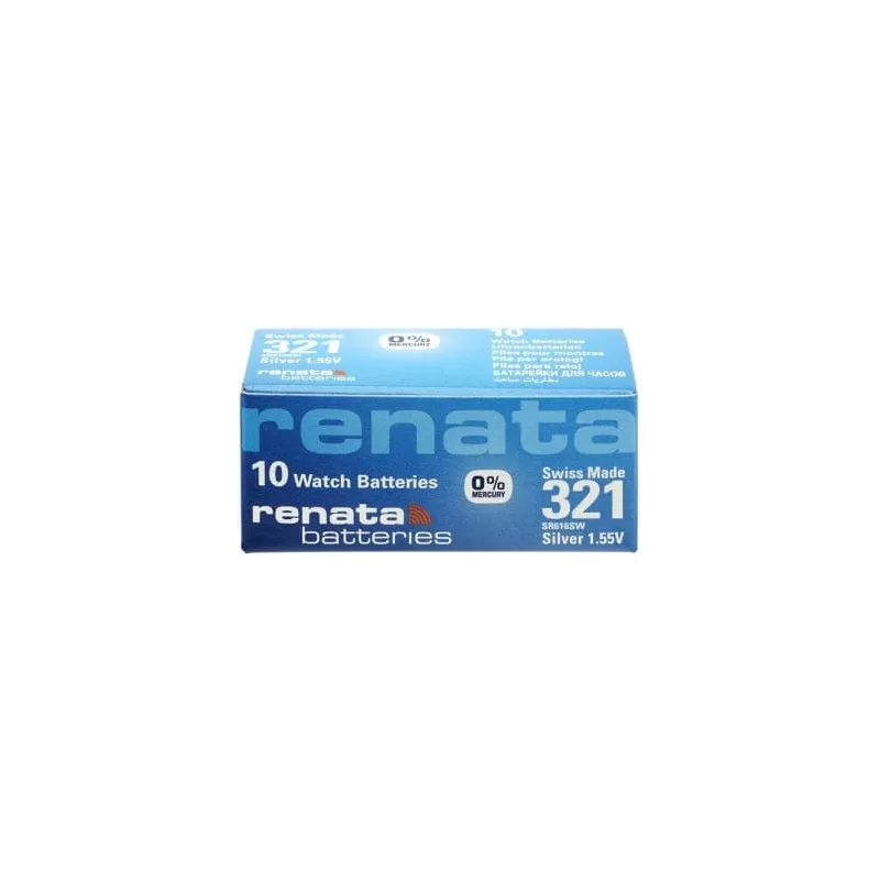 Baterii Renata 321, SR616 oxid de argint