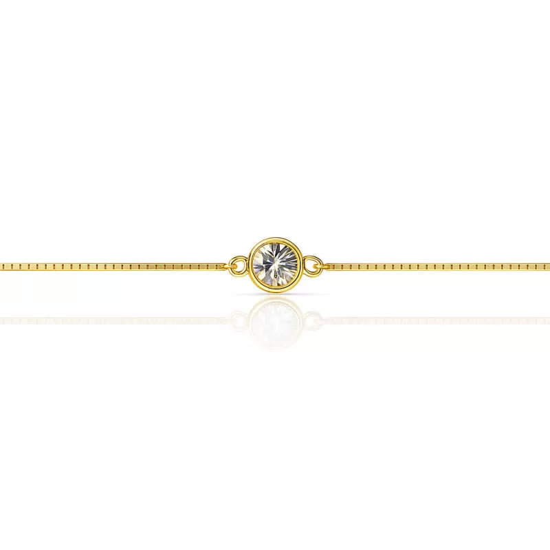 Bratara din argint 925 placata cu aur