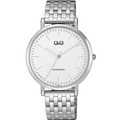 Ceas barbatesc cu bratara arginte, Q&Q QA20J221Y