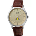 Ceas barbatesc, curea maro, Q&Q AA30J311Y