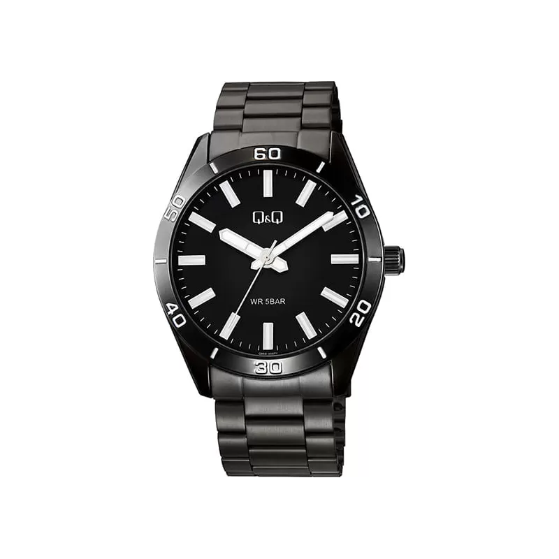 Ceas barbatesc Q&Q negru, Q86B-005PY