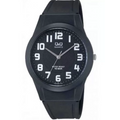 Ceas barbatesc Q&Q, VQ50J004Y, negru, mecanism japonez