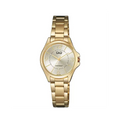 Ceas de dama elegant, auriu, Q&Q Q44A-004PY