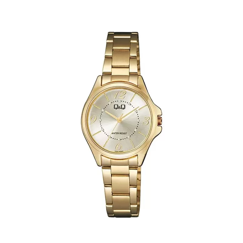 Ceas de dama elegant, auriu, Q&Q Q44A-004PY
