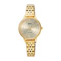 Ceas de dama Q&Q Q48B-003PY, elegant, auriu