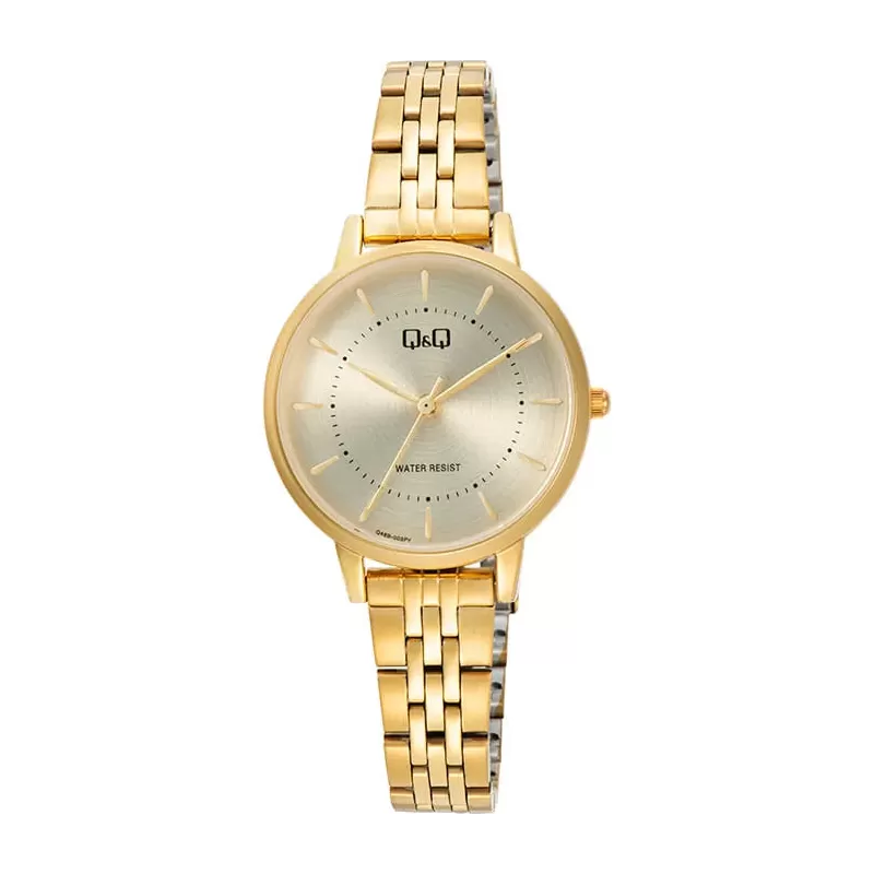 Ceas de dama Q&Q Q48B-003PY, elegant, auriu