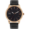 Ceas de mana barbatesc Q&Q QA98J102Y, curea neagra