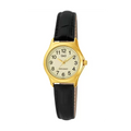 Ceas de mana pentru femei, carcasa aurie Q&Q C07A-005PY