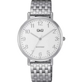 Ceas de mana Q&Q barbatesc, bratara argintie, QZ22J505Y