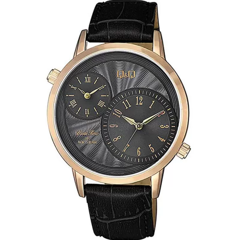 Ceas Q&Q barbatesc, dublu mecanism, QZ22J105Y