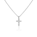 Colier cu pandantiv cruce din argint 925