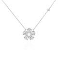 Colier din argint 925 cu pandantiv floare