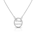 Colier din argint 925 cu pandativ love mama