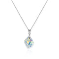 Colier din argint 925 cu piatra multicolora