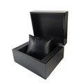 Cutie depozitare ceas neagra cu interior negru