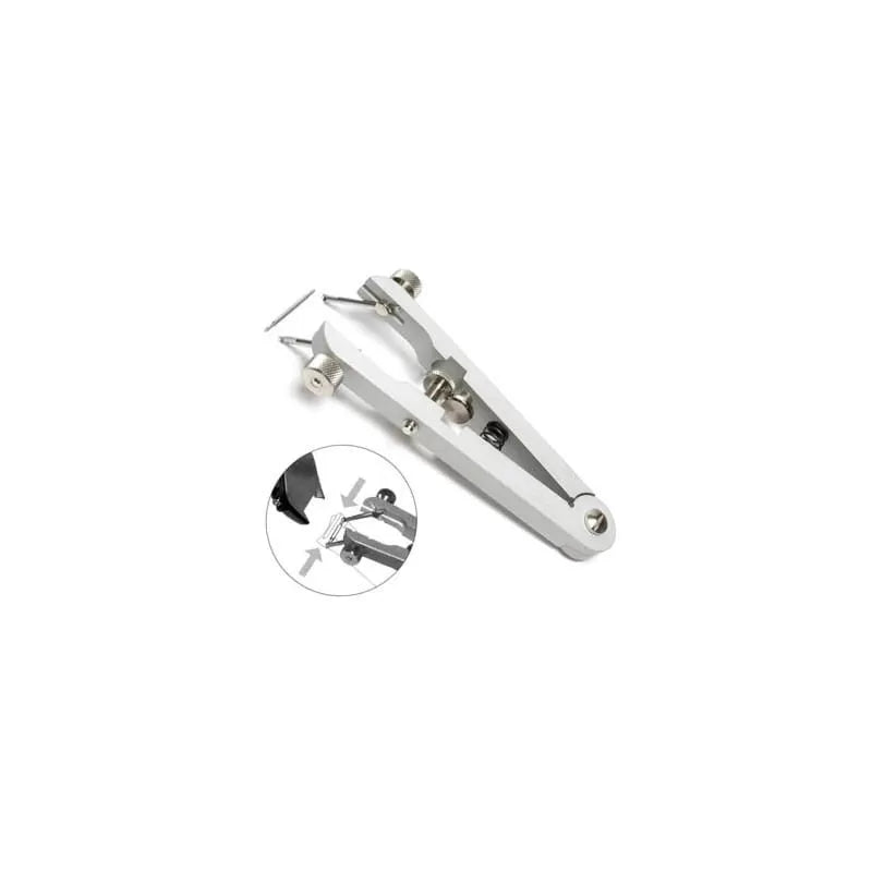 Extractor profesional de telescoape, argintiu