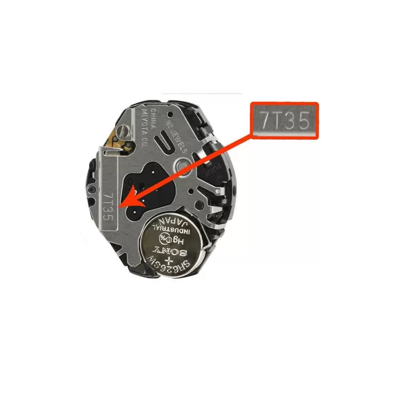Mecanism ceas de mana Miyota 7T35