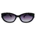 Ochelari de soare unisex Matteo Ferari, lentile negre degrade