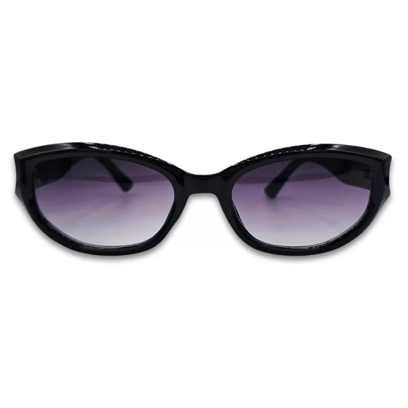 Ochelari de soare unisex Matteo Ferari, lentile negre degrade