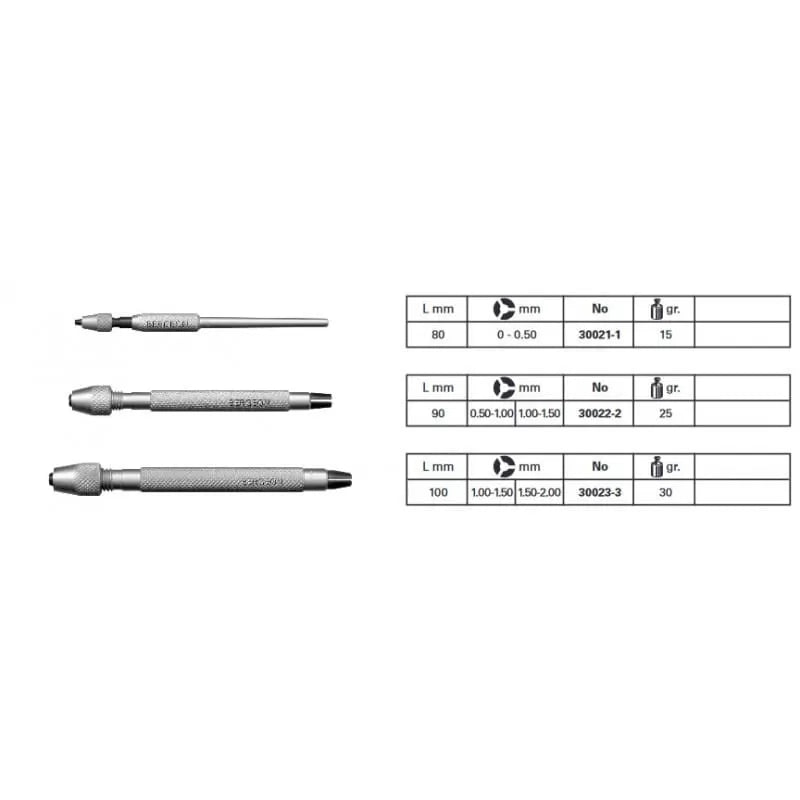 Set 3 mandrine pentru ceasornicarie