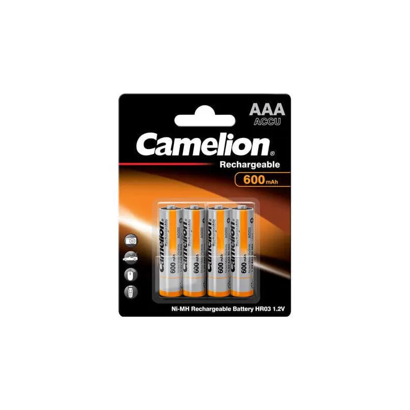 Set acumulatori reincarcabili Camelion R3 AAA