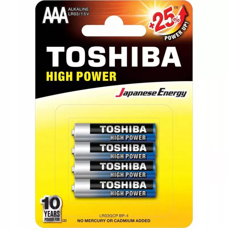 Set baterii Toshiba High Power AAA