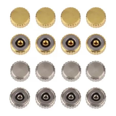 Set coronite cu garnituri, auriu si argintiu