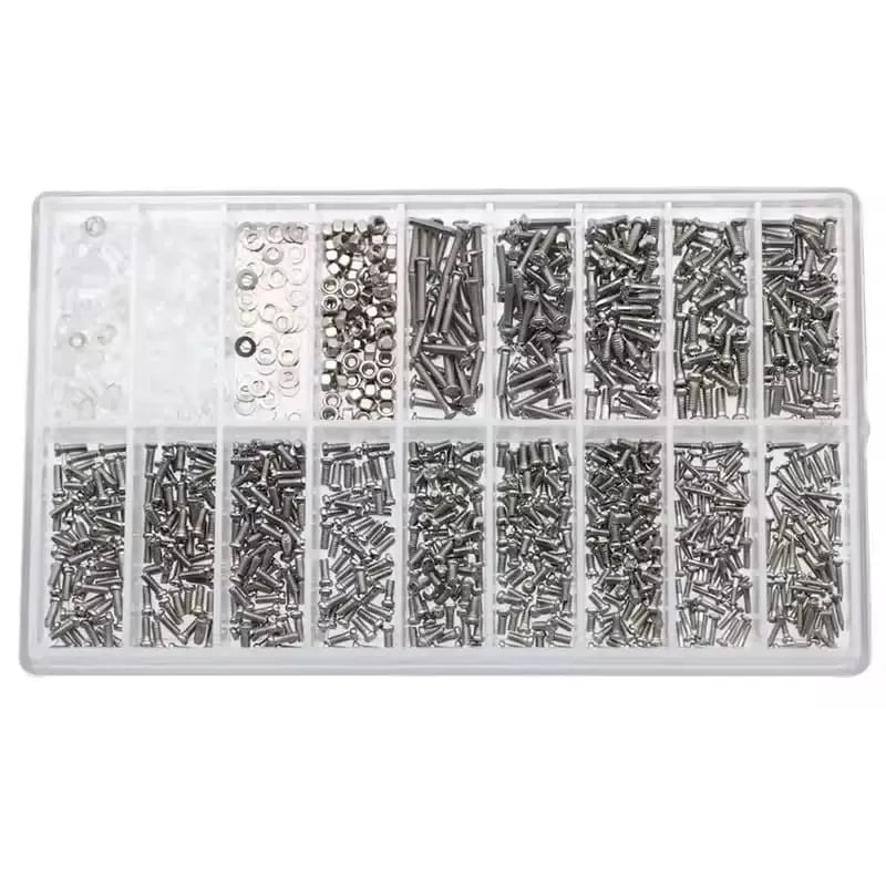 Set suruburi, piulite, ceasornicarie, optica