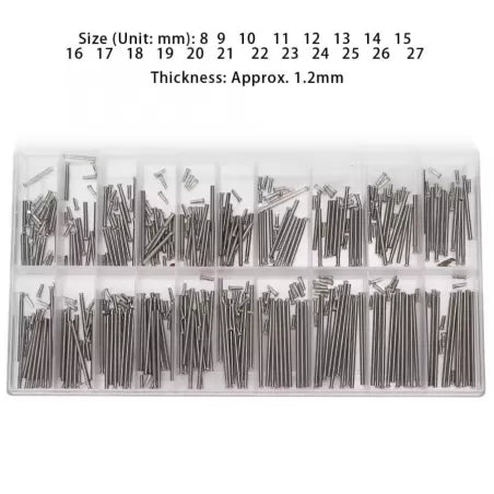 Set telescope pentru deployant ceas 8-27mm, grosime 1.2mm