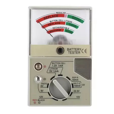 Tester analogic pentru baterii